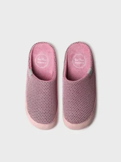 Toni Pons Slippers | MINA-GC - Zapatilla de casa tipo zueco de mujer en rejilla | MINA-GC