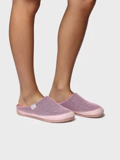 Toni Pons Slippers | MINA-GC - Zapatilla de casa tipo zueco de mujer en rejilla | MINA-GC