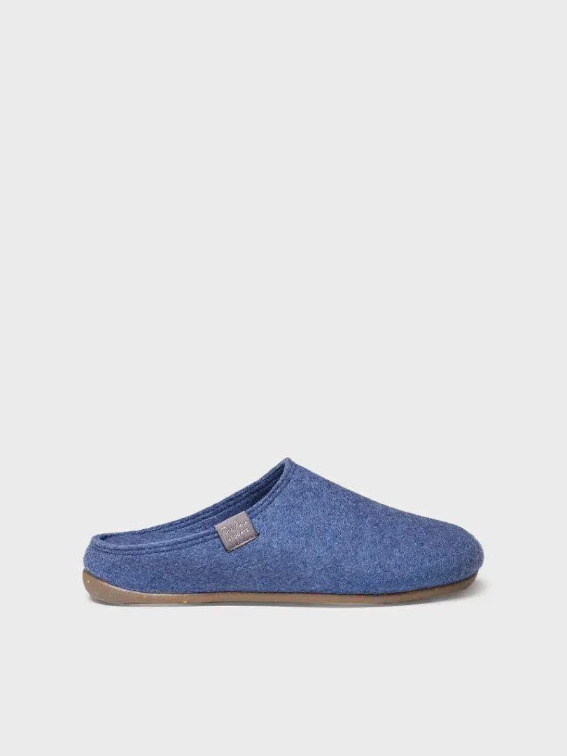 Toni Pons Slippers | MONA-FR - Zapatilla tipo zueco para mujer en fieltro reciclado | MONA-FR