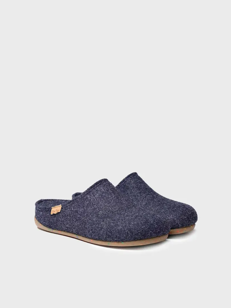 Toni Pons Slippers | MONA-FR - Zapatilla tipo zueco para mujer en fieltro reciclado | MONA-FR