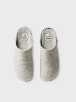 Toni Pons Slippers | MONA-FR - Zapatilla tipo zueco para mujer en fieltro reciclado | MONA-FR