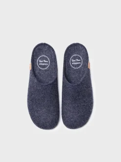 Toni Pons Slippers | MONA-FR - Zapatilla tipo zueco para mujer en fieltro reciclado | MONA-FR