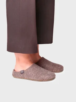 Toni Pons Slippers | MONA-FR - Zapatilla tipo zueco para mujer en fieltro reciclado | MONA-FR