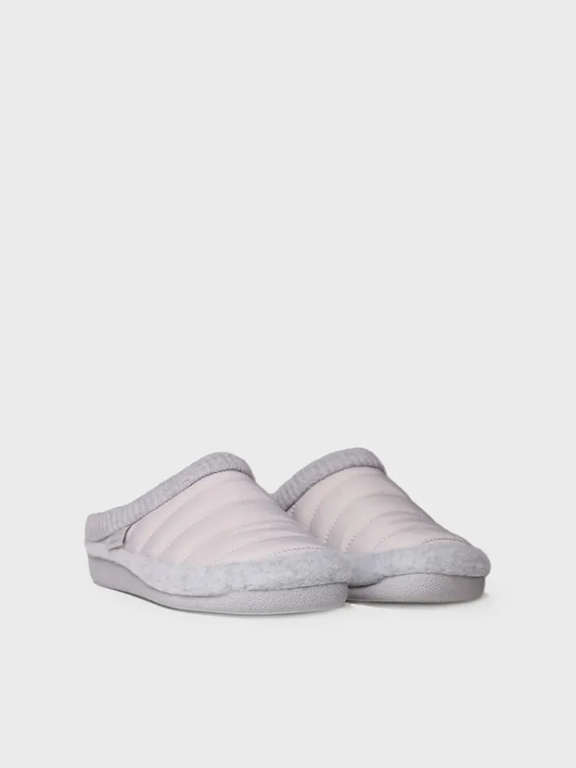 Toni Pons Slippers | MORA-TK - Zapatilla tipo zueco para mujer en tejido acolchado y fieltro | MORA-TK