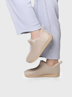 Toni Pons Slippers | MOSCU-BD - Zapatilla de casa abotinada para mujer en piel | MOSCU-BD