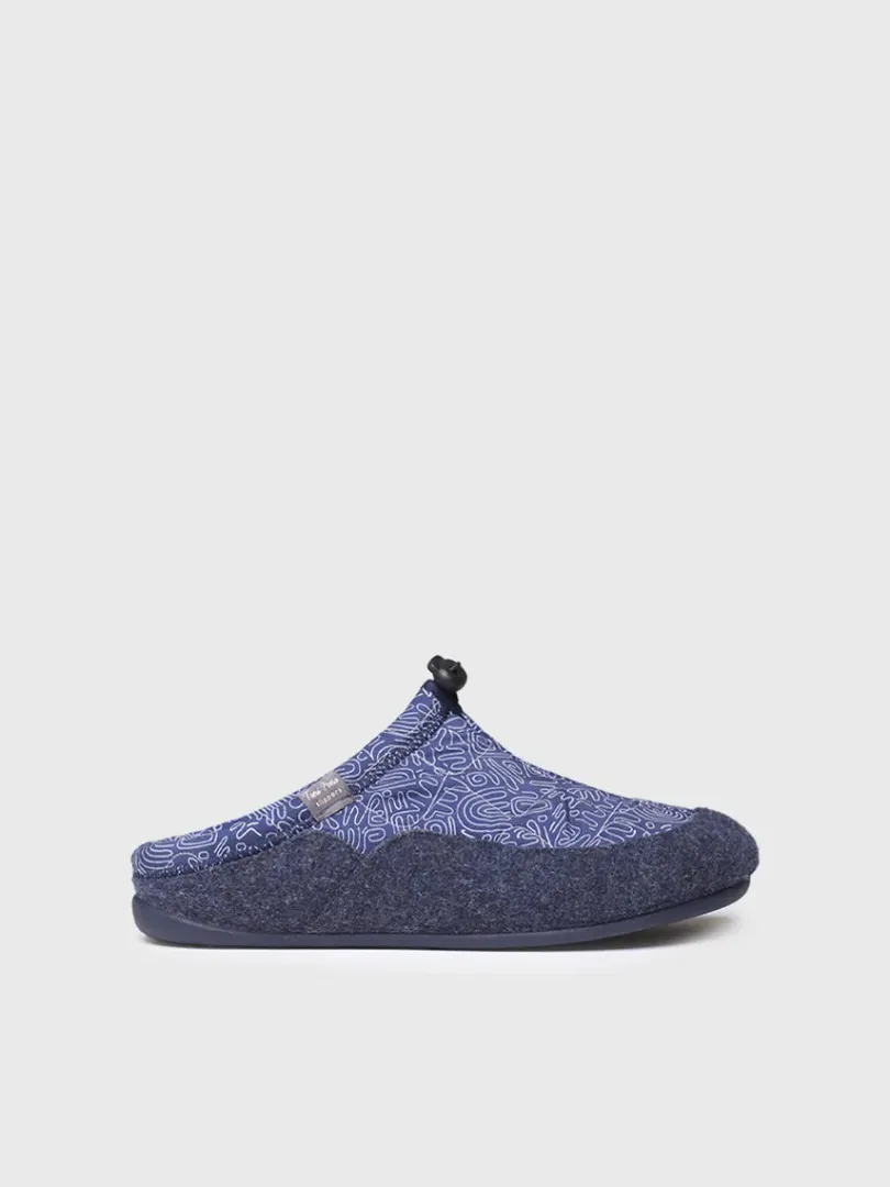 Toni Pons Slippers | NADIR-UM - Zapatilla tipo zueco para hombre en tejido acolchado y fieltro | NADIR-UM