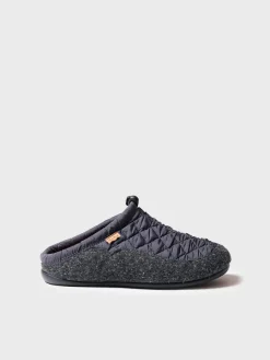Toni Pons Slippers | NADIR-UM - Zapatilla tipo zueco para hombre en tejido acolchado y fieltro | NADIR-UM