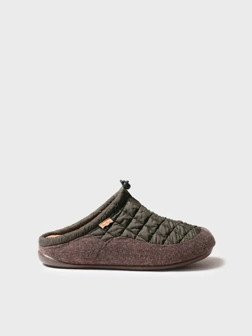 Toni Pons Slippers | NADIR-UM - Zapatilla tipo zueco para hombre en tejido acolchado y fieltro | NADIR-UM