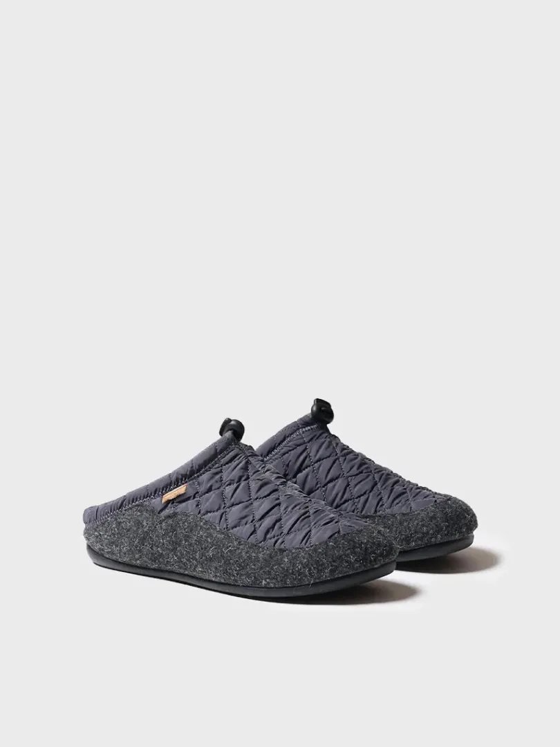 Toni Pons Slippers | NADIR-UM - Zapatilla tipo zueco para hombre en tejido acolchado y fieltro | NADIR-UM