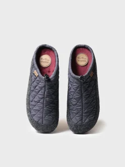Toni Pons Slippers | NADIR-UM - Zapatilla tipo zueco para hombre en tejido acolchado y fieltro | NADIR-UM