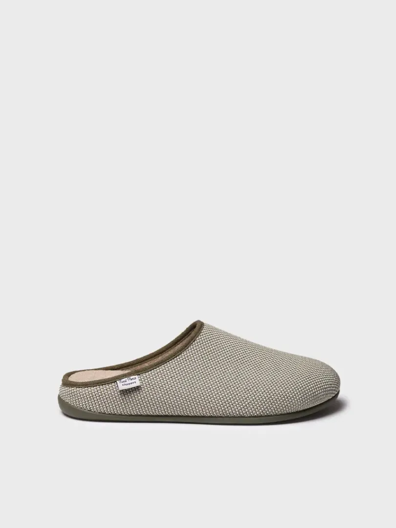 Toni Pons Slippers | NASH-JO - Zapatilla de casa tipo zueco de hombre en rejilla | NASH-JO