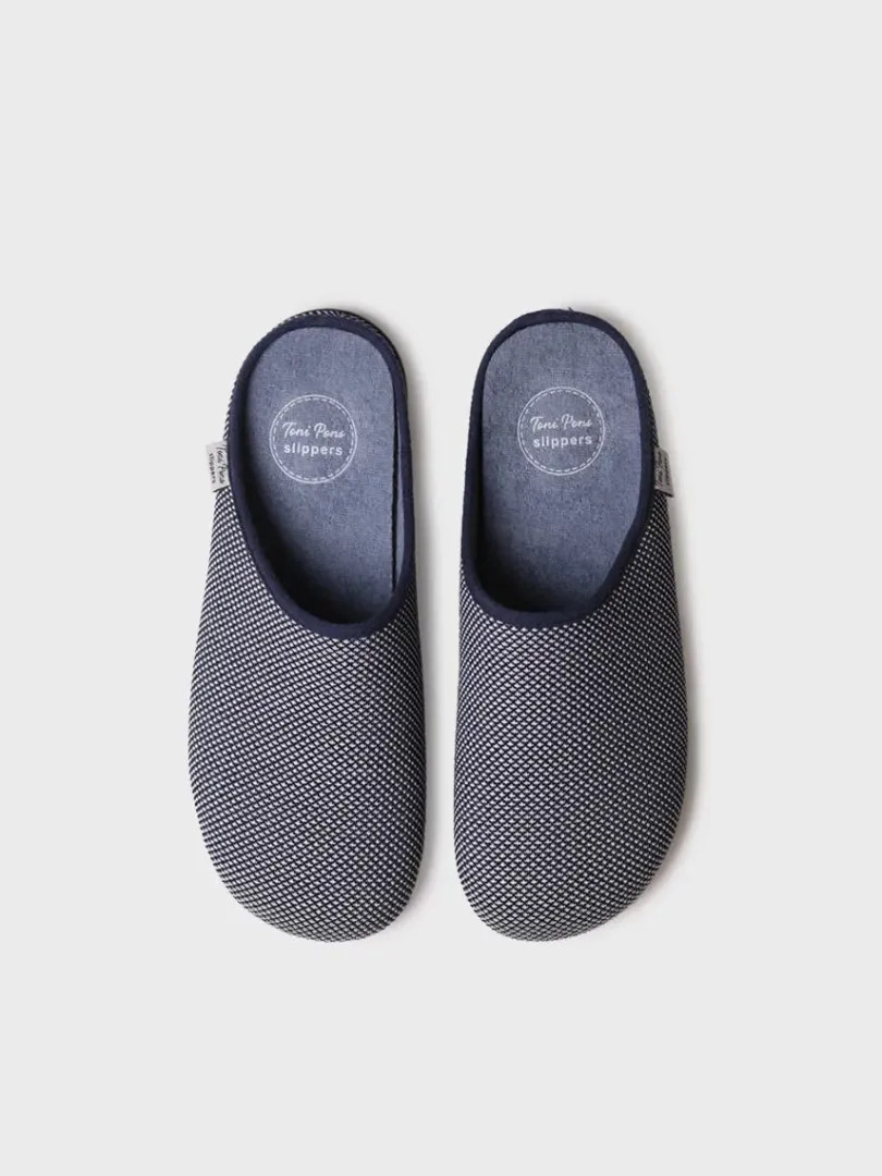 Toni Pons Slippers | NASH-JO - Zapatilla de casa tipo zueco de hombre en rejilla | NASH-JO