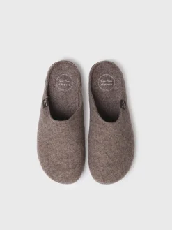 Toni Pons Slippers | NEO-FR - Zapatilla de casa tipo zueco para hombre en fieltro reciclado | NEO-FR