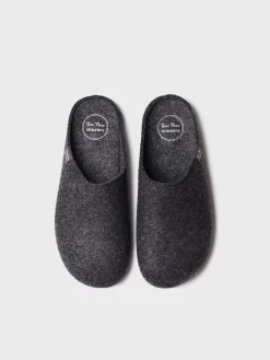 Toni Pons Slippers | NEO-FR - Zapatilla de casa tipo zueco para hombre en fieltro reciclado | NEO-FR