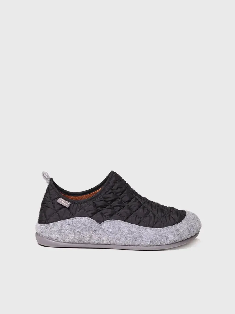Toni Pons Slippers | NIL-UM - Slippers para hombre en fieltro y tejido acolchado | NIL-UM