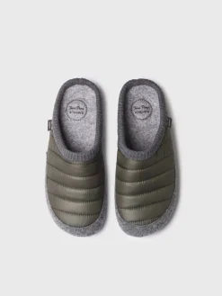 Toni Pons Slippers | NIX-TK - Zapatilla de casa tipo zueco en tejido acolchado y fieltro | NIX-TK