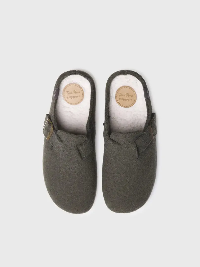Toni Pons Slippers | NORTON-FP - Zapatilla tipo zueco para hombre en fieltro | NORTON-FP