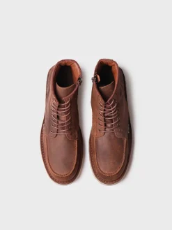 Toni Pons Zapatos Y Botines | ORIOL-SW - Botín de piel para hombre con cordones | ORIOL-SW