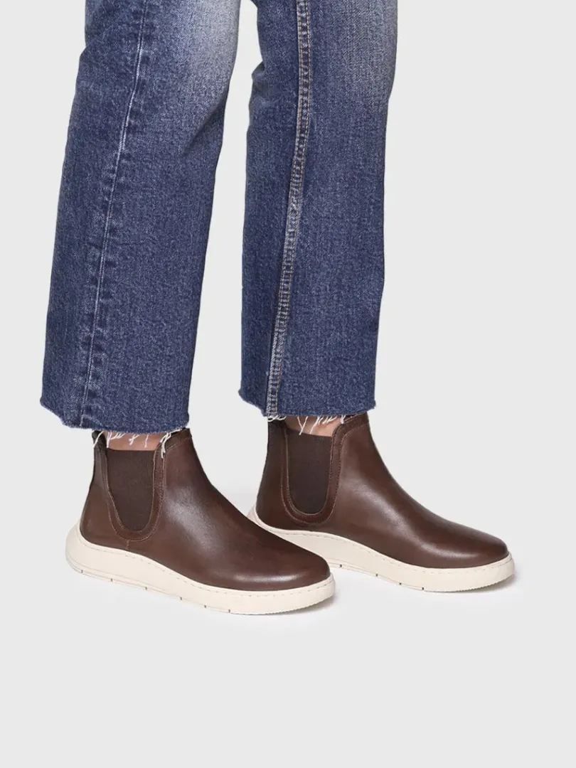 Toni Pons Botines Y Zapatos | PADUA - Botín de piel para mujer con elásticos laterales | PADUA