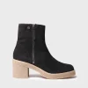 Toni Pons Botines Y Zapatos | PERU-SY - Botín de tacón ancho para mujer en serraje | PERU-SY