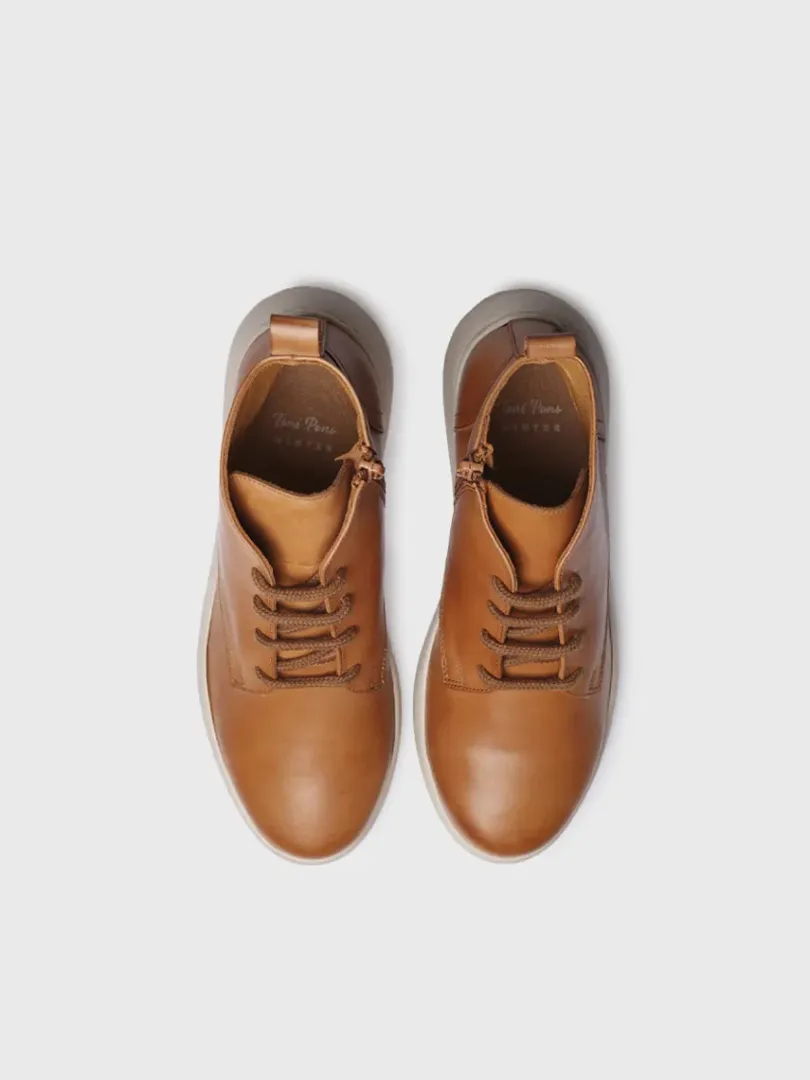 Toni Pons Botines Y Zapatos | PESCARA - Botín de piel para mujer con cordones | PESCARA