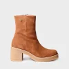 Toni Pons Botines Y Zapatos | PIANI-SY - Botín de tacón ancho para mujer en serraje | PIANI-SY