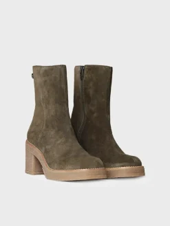 Toni Pons Botines Y Zapatos | PIANI-SY - Botín de tacón ancho para mujer en serraje | PIANI-SY