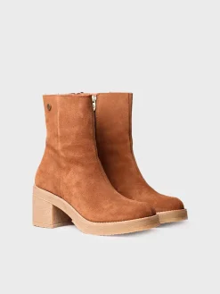 Toni Pons Botines Y Zapatos | PIANI-SY - Botín de tacón ancho para mujer en serraje | PIANI-SY