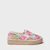 Toni Pons Planas | Cerradas | POLA - Alpargata cerrada de algodón bordada multicolor | POLA