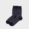 Toni Pons Calcetines Y Pinkies | QUEL-BR - Calcetines unisex en algodón a rayas | QUEL-BR