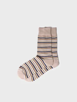 Toni Pons Calcetines Y Pinkies | QUEL-BR - Calcetines unisex en algodón a rayas | QUEL-BR