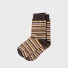 Toni Pons Calcetines Y Pinkies | QUEL-BR - Calcetines unisex en algodón a rayas | QUEL-BR