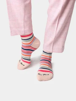 Toni Pons Calcetines Y Pinkies | QUEL-BR - Calcetines unisex en algodón a rayas | QUEL-BR