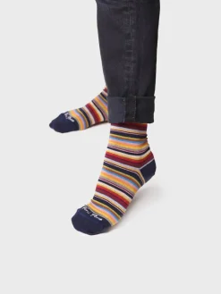 Toni Pons Calcetines Y Pinkies | QUEL-BR - Calcetines unisex en algodón a rayas | QUEL-BR