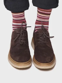 Toni Pons Calcetines Y Pinkies | QUEL-BR - Calcetines unisex en algodón a rayas | QUEL-BR