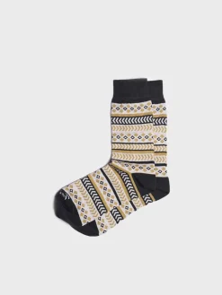 Toni Pons Calcetines Y Pinkies | QUEL-HK - Calcetines unisex en algodón a rayas | QUEL-HK
