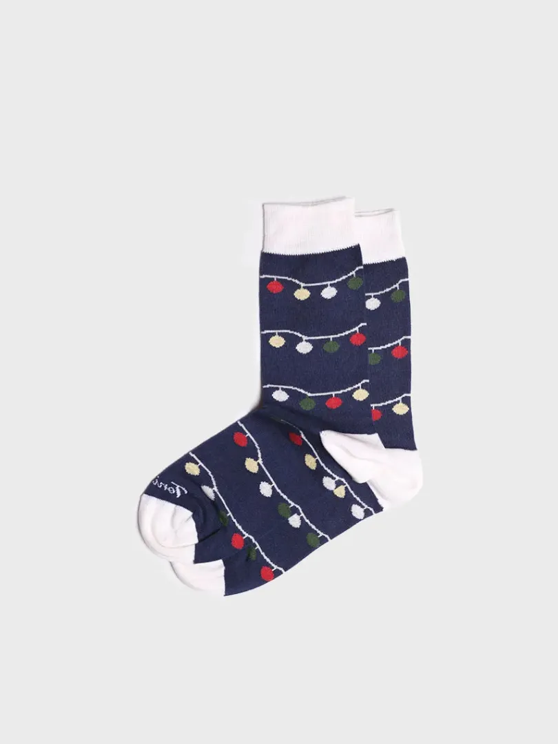 Toni Pons Calcetines Y Pinkies | QUEL-ND - Calcetines unisex en algodón con motivos navideños | QUEL-ND