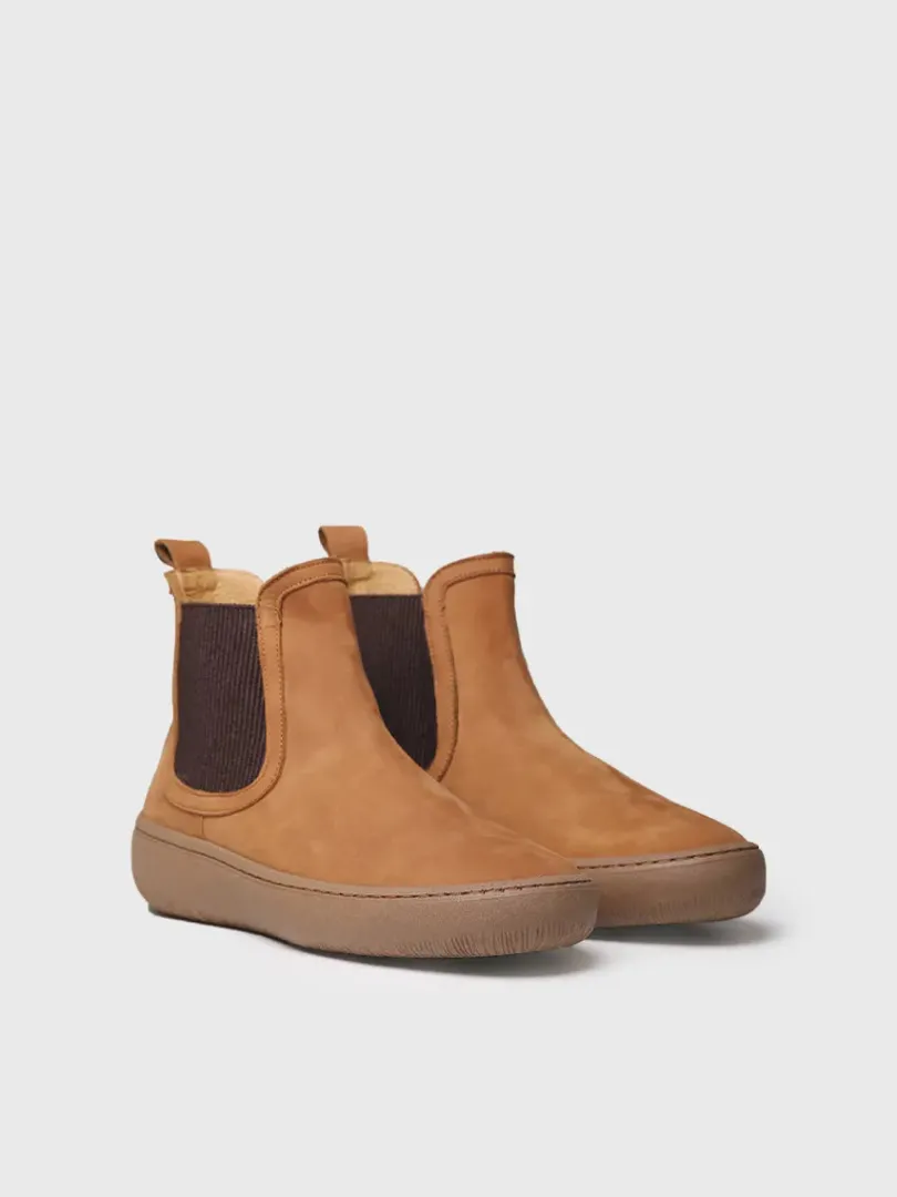 Toni Pons Botines Y Zapatos | SERRA - Botín para mujer en piel nobuk con elásticos laterales | SERRA