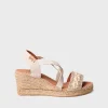 Toni Pons Cuñas Medias | Abiertas | SUSA-BN - Sandalia de cuña de yute para mujer | SUSA-BN