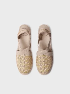 Toni Pons Cuñas Medias | Cerradas | TERRA-TT - Alpargata vegana de mujer en tejido multicolor con cuña | TERRA-TT