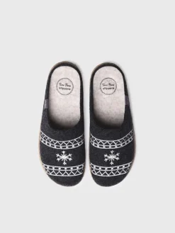 Toni Pons Slippers | TOBI-EF - Slippers para hombre en fieltro | TOBI-EF