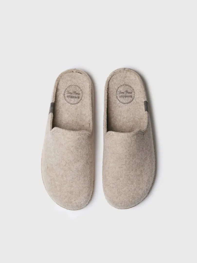 Toni Pons Slippers | TOMAS-RW - Slippers para hombre de lana reciclada | TOMAS-RW