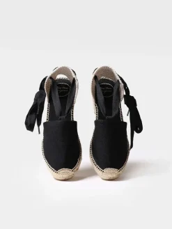 Toni Pons Cuñas Medias | Cerradas | VALENCIA - Alpargata valenciana con vetas para mujer | VALENCIA