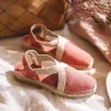 Toni Pons Cuñas Medias | Cerradas | VERDI-V - Alpargata vegana plana para mujer en tejido de algodón | VERDI-V